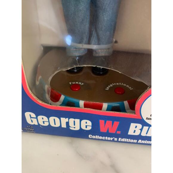 NIB George W. Bush Collector's Edition Animated Figure - Picture 9 of 10
